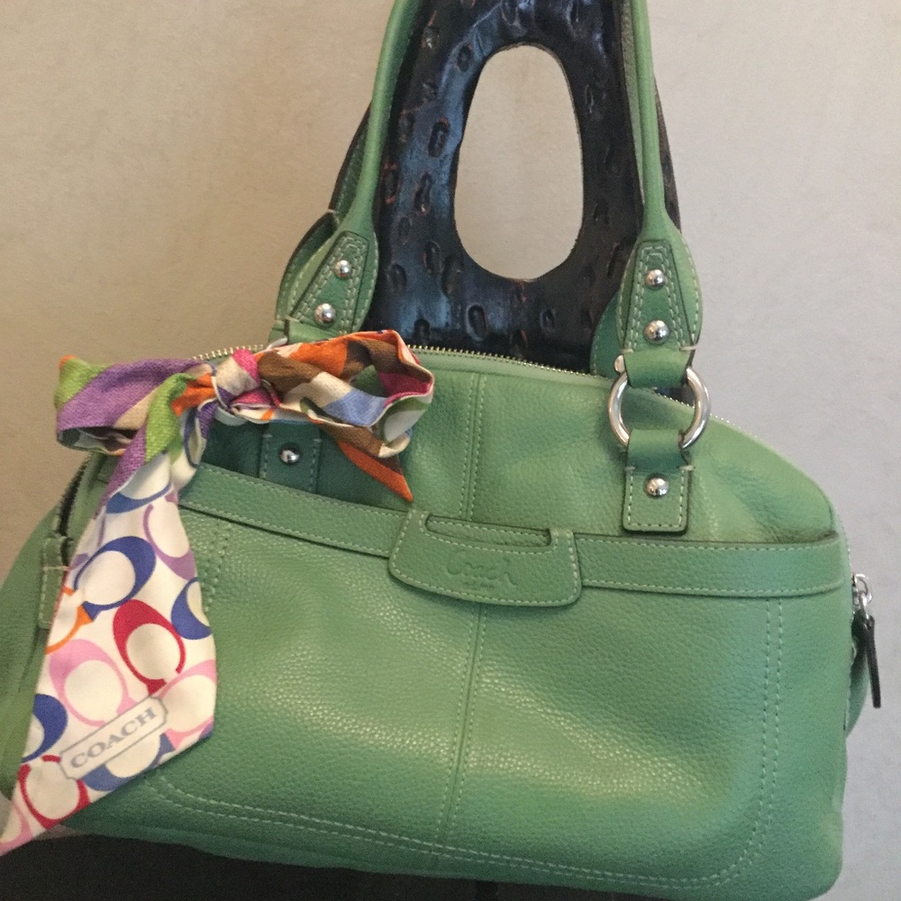 Authentic Coach leather handbag